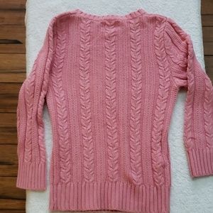 Pink sweater